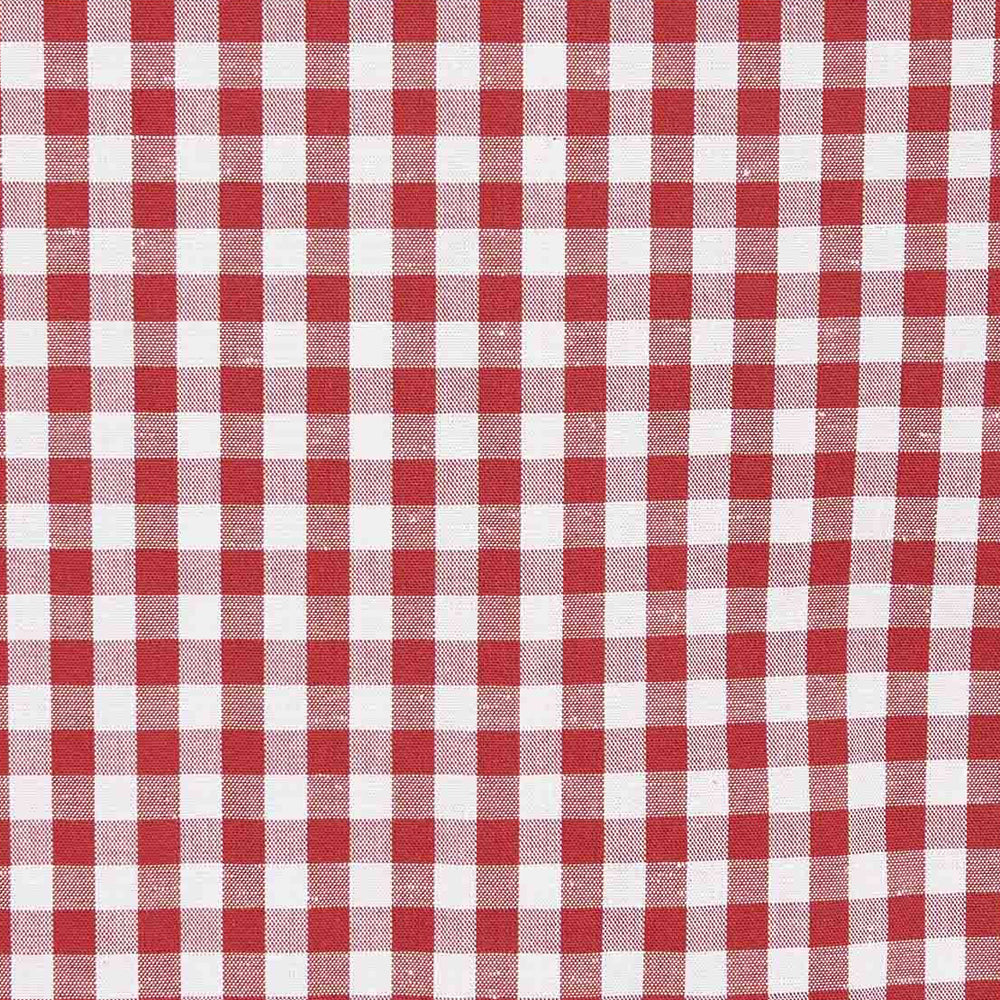 Red/White Gingham Check Cotton Pajama Set