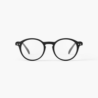 IZIPIZI Round Black Reading Glasses - Style D