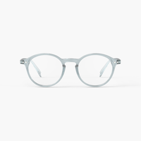 IZIPIZI Round Frozen Blue Reading Glasses - Style D