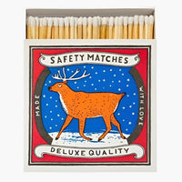 Archivist Gallery Christmas Safety Matches - Reindeer