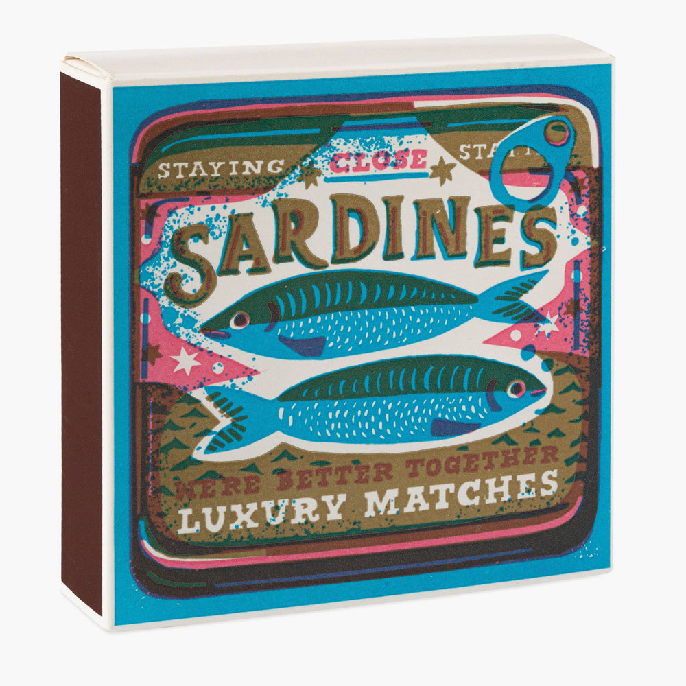 Archivist Gallery Safety Matches - Better Together Sardines