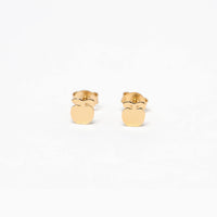 Titlee AMELIA Apple Gold Earrings