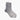 Maria La Rosa - Silver One Ribbed Laminated Silk Socks