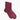 Maria La Rosa - Bordeaux One Ribbed Laminated Silk Socks