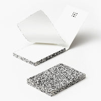 SPRAY SPLASH WHITE Soft Cover A7 Small Notepad