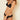 Cosabella Dolce Cotton & Lace Low Rise Bikini - Black