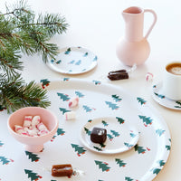 BLU KAT Christmas Forest Round Serving Tray - 38 cm