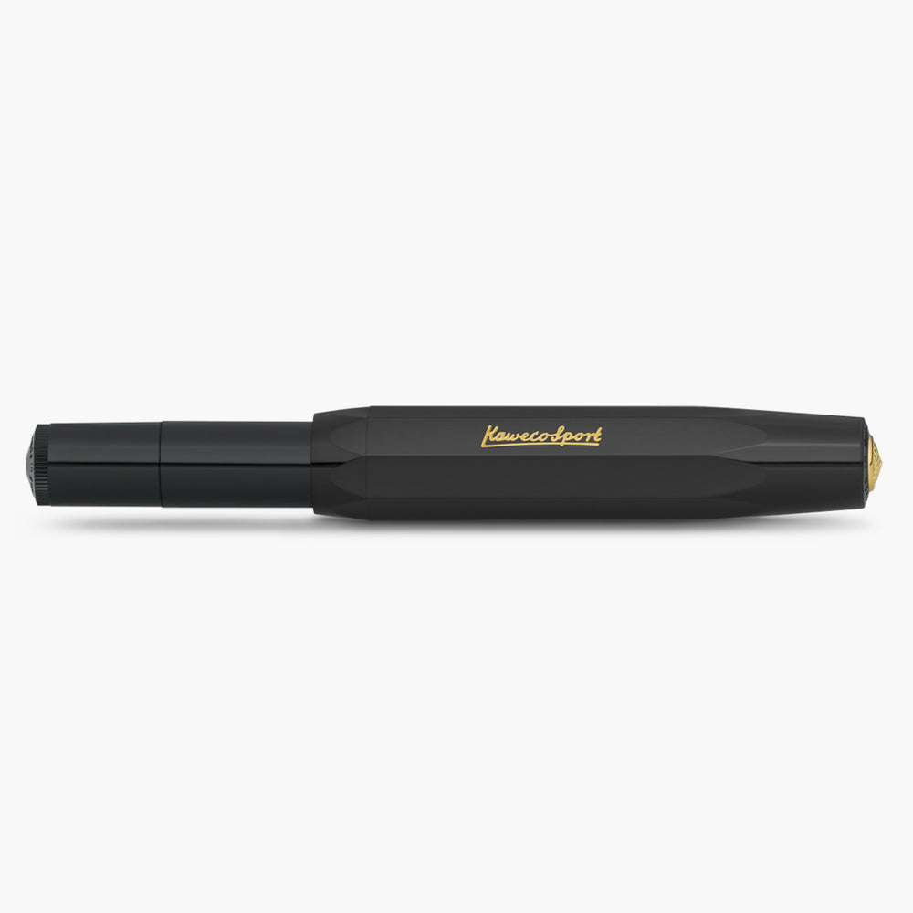 Black Classic Sport Gel Rollerball Pen
