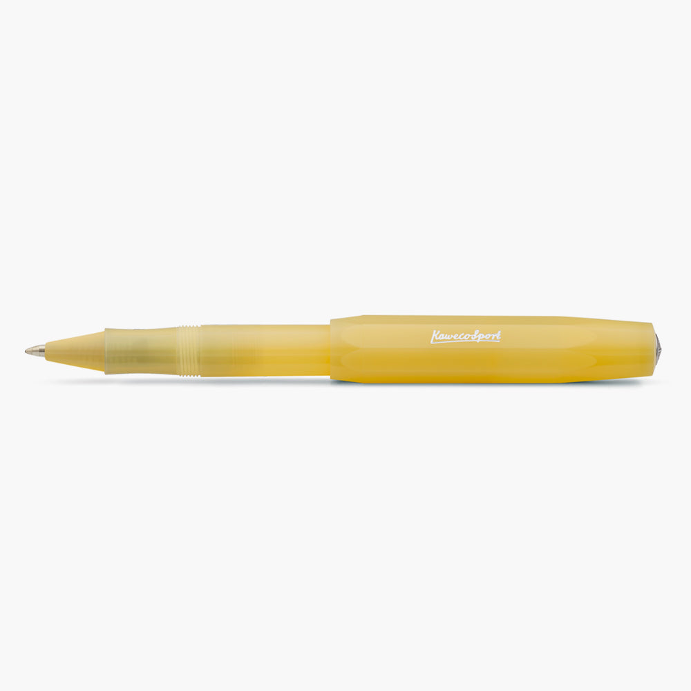 Frosted Sport Gel Rollerball Pen - Sweet Banana from Kaweco