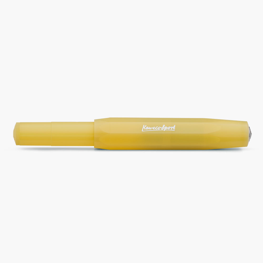 Frosted Sport Gel Rollerball Pen - Sweet Banana