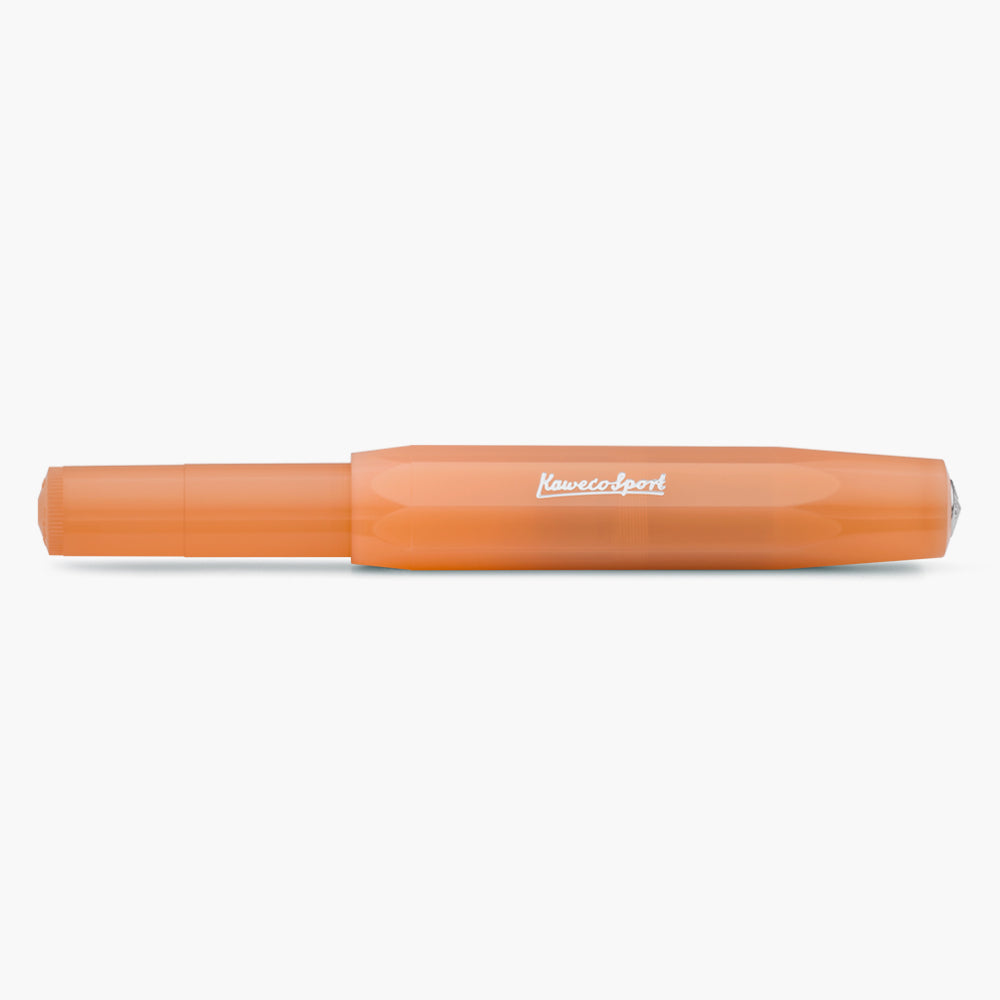 Frosted Sport Gel Rollerball Pen - Soft Mandarine