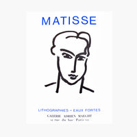 Henri Matisse ‘Lithographies Eaux Fortes’ Poster from Galerie Maeght