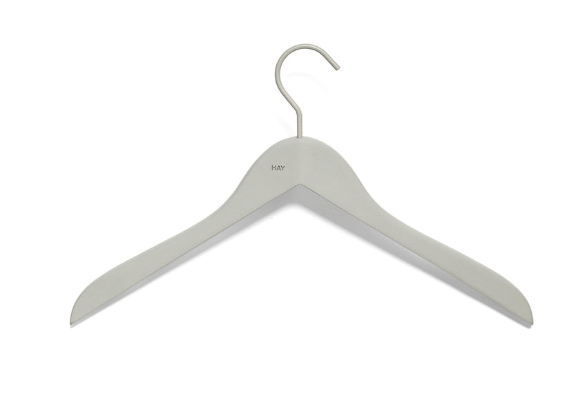 HAY Soft Coat Hanger Slim Grey - 4 pcs