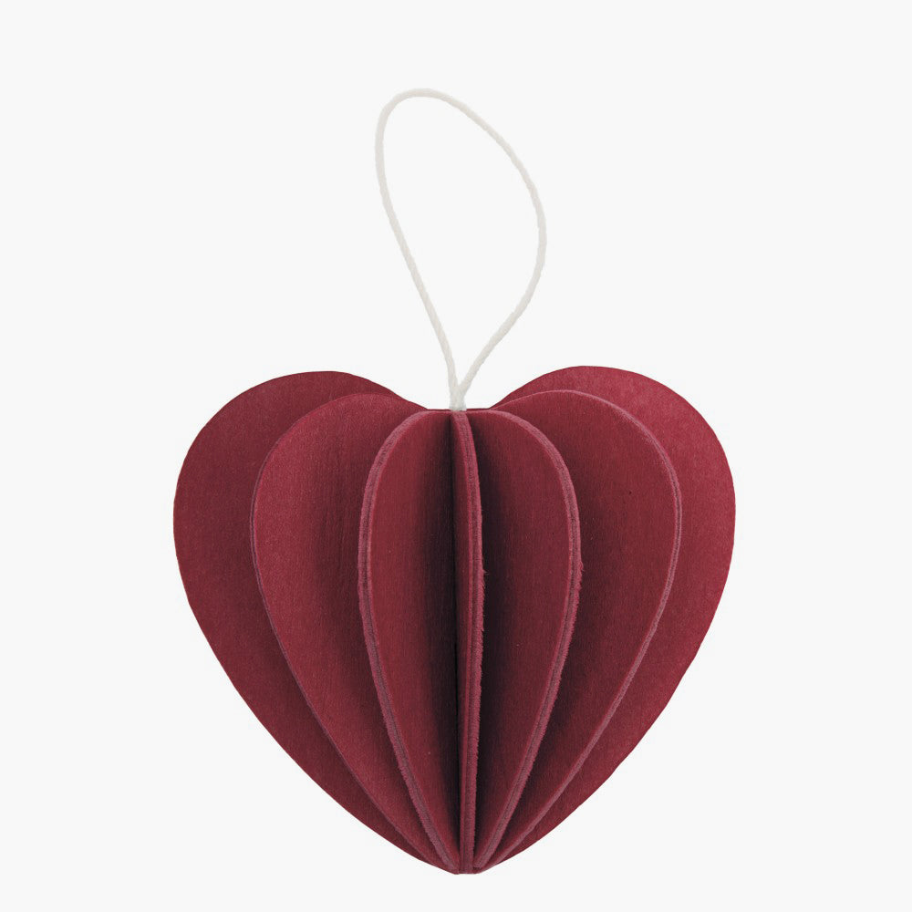 HEART Decoration - 4,5 cm - Two Colors