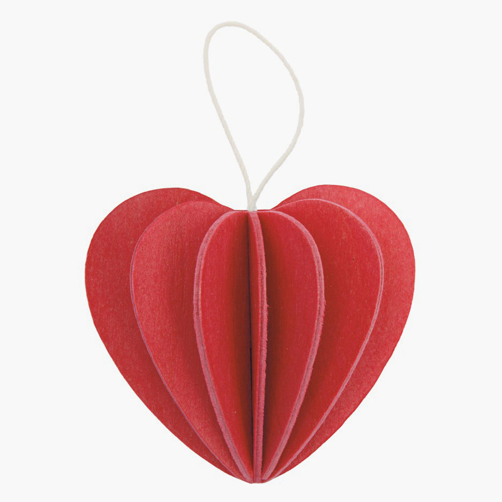 HEART Decoration - 6,8 cm - two colors