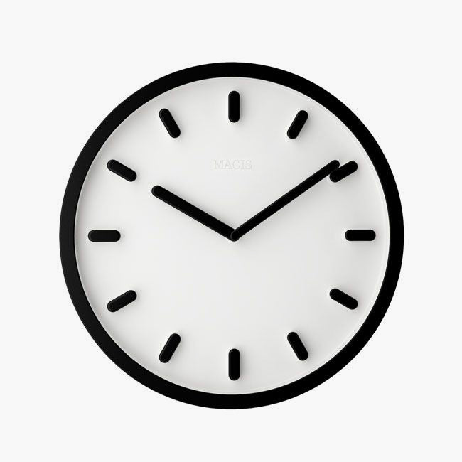 Magis TEMPO Black & White Wall Clock