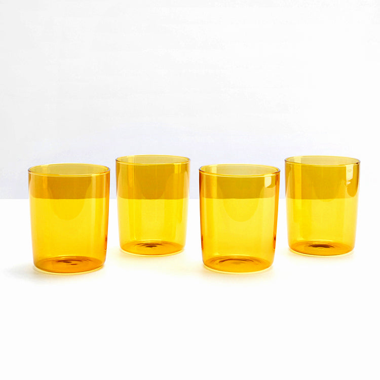 Maison Balzac Set of Four Drinking Glasses - MIEL