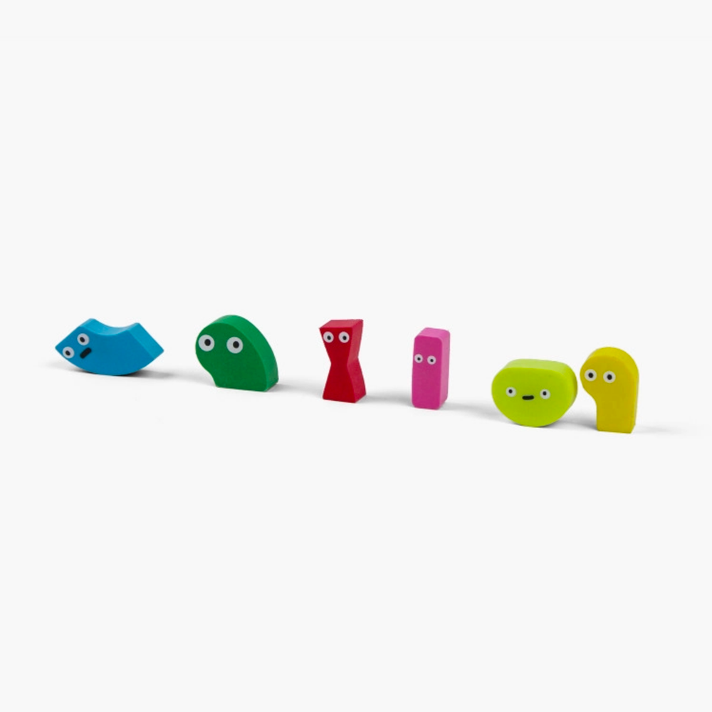Eyerasers erasers from Papier Tigre