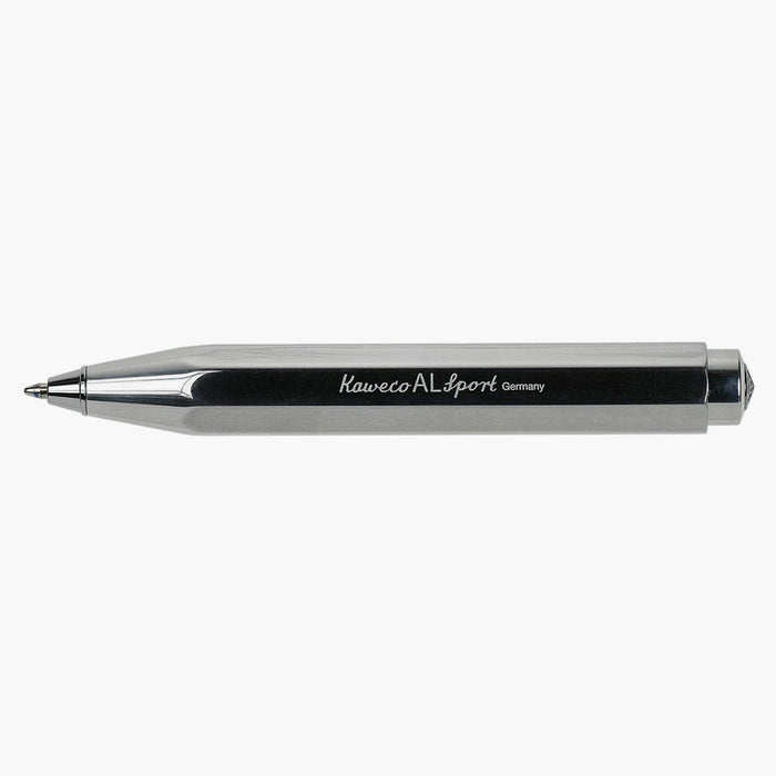 AL Sport Raw Aluminum Ballpoint Pen - BLU KAT