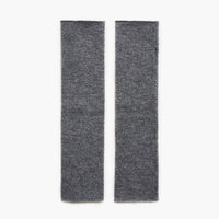 LISA YANG Graphite Grey Cashmere Arm Warmers