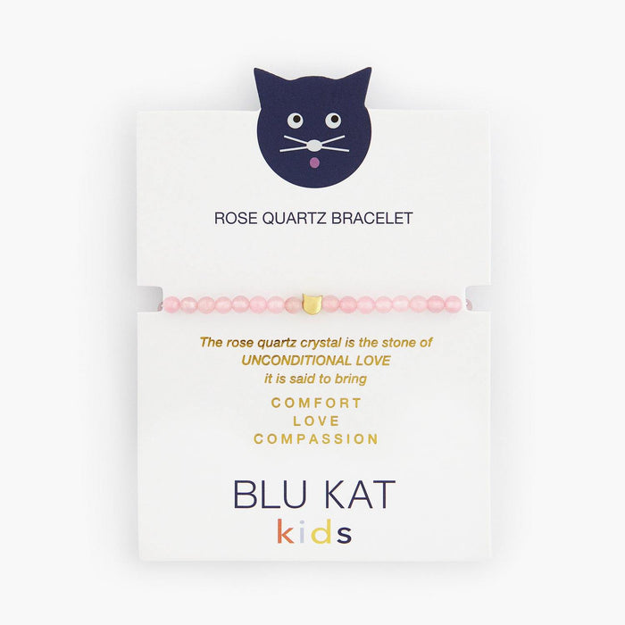 BLU KAT Rose Quartz Kids Bracelet