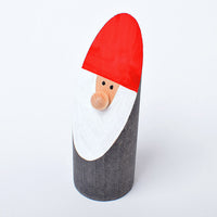 Wooden stump santa by Swedish brand Larssons Trä. 