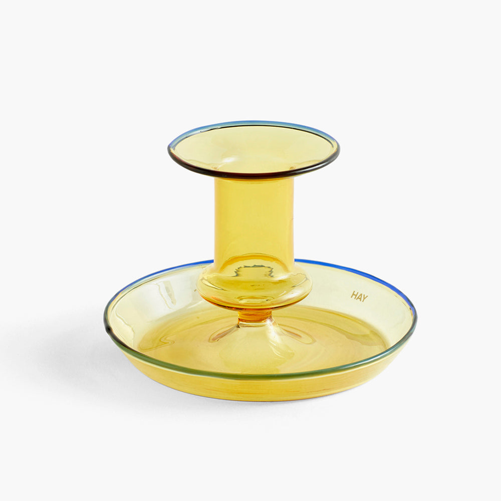 HAY Flare Candleholder - Small - Yellow