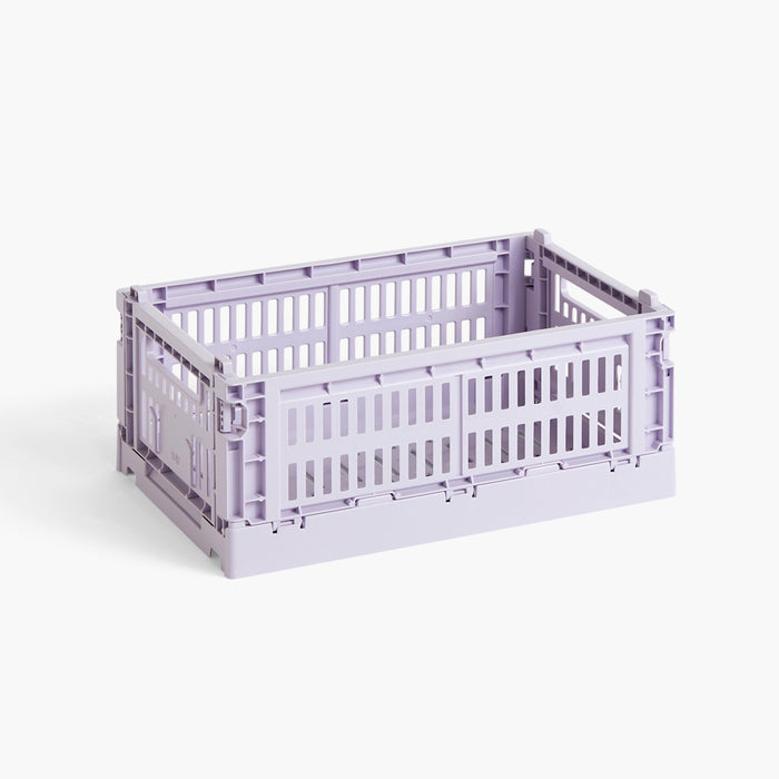 The Recycled Color Crate is a smart, stylish and practical storage box. It can be stacked on top of one another in different size combinations.  It's a perfect storage system for the kids' room ... sort toys, legos, pens. It's also very practical for storing things in the bathroom and in the kitchen.