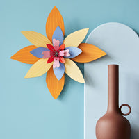 Studio ROOF - Flower Wall Decoration - Apricot Sorbet