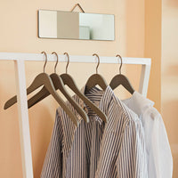 HAY Soft Coat Hanger Slim Grey - 4 pcs