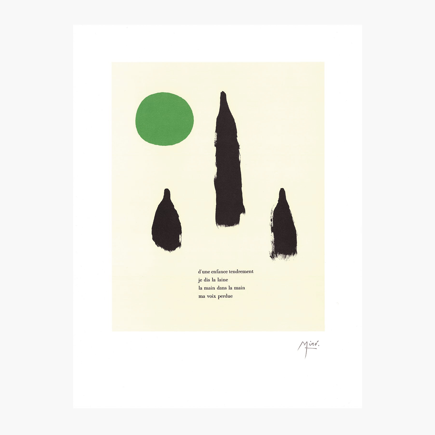 Joan Miró ‘Parler Seul’ Print