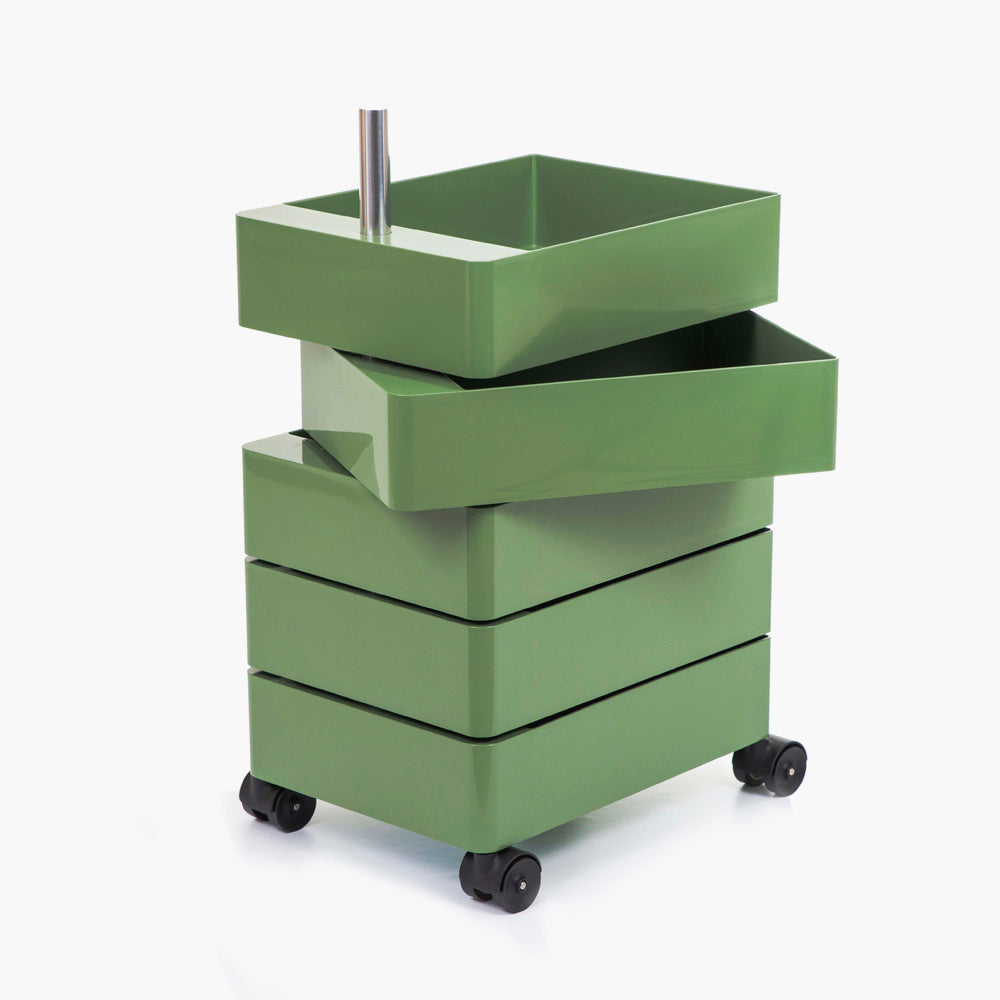 Magis 360° Container Green Mobile Drawer Unit