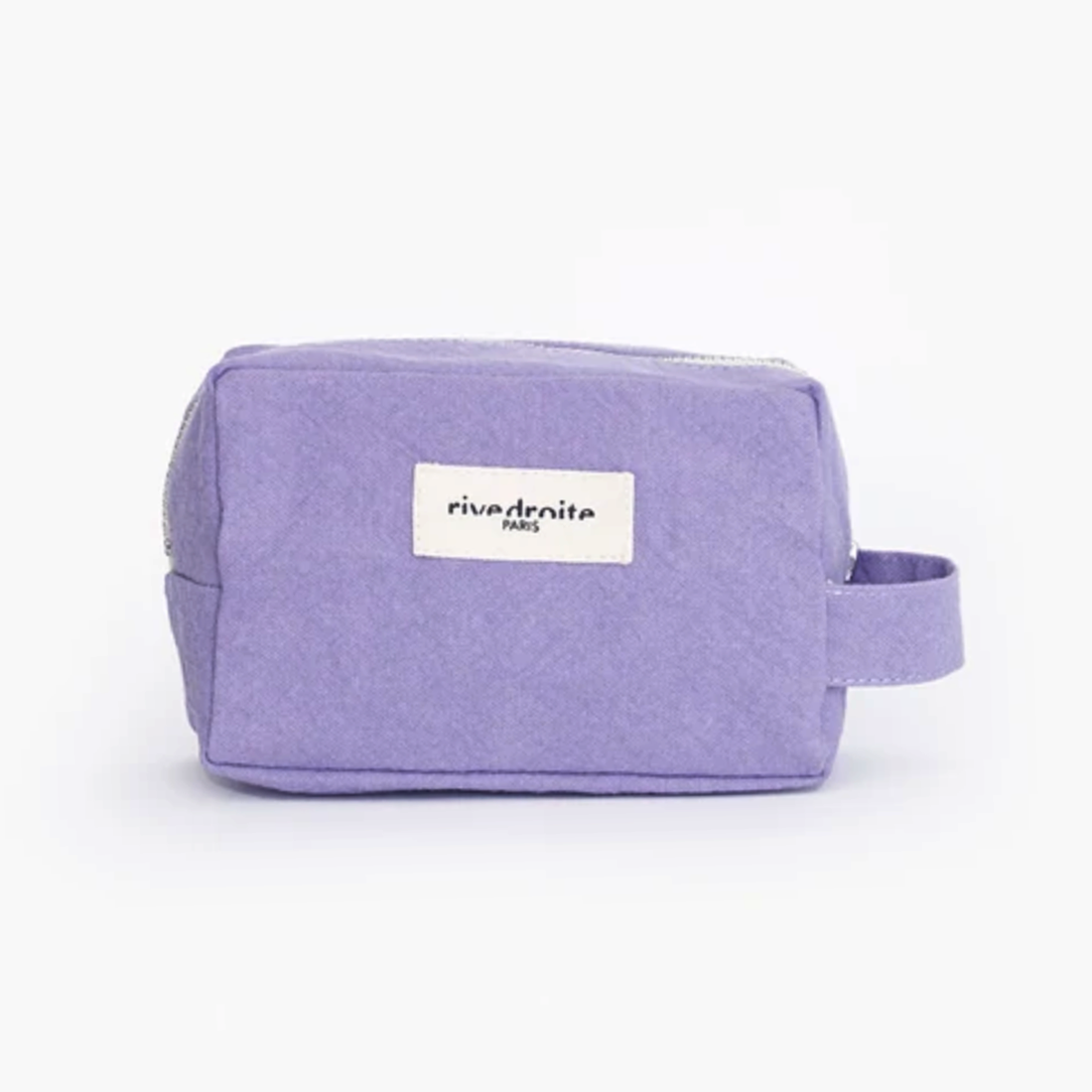 Rive Droite Lilac Recycled Cotton Make-up Bag - Tournelles