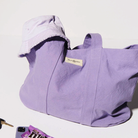 Rive Droite Lilac Recycled Cotton Tote Bag - Marcel