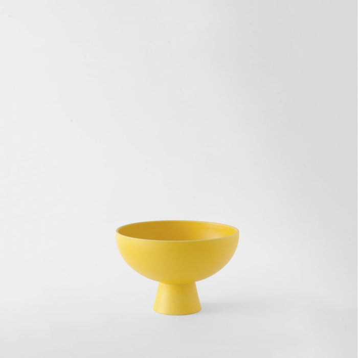 Strøm Bowl Small - Yellow designed by Danish artist Nicholai Wiig-Hansen from Raawii