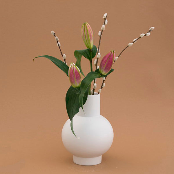Strøm Vase Large - White