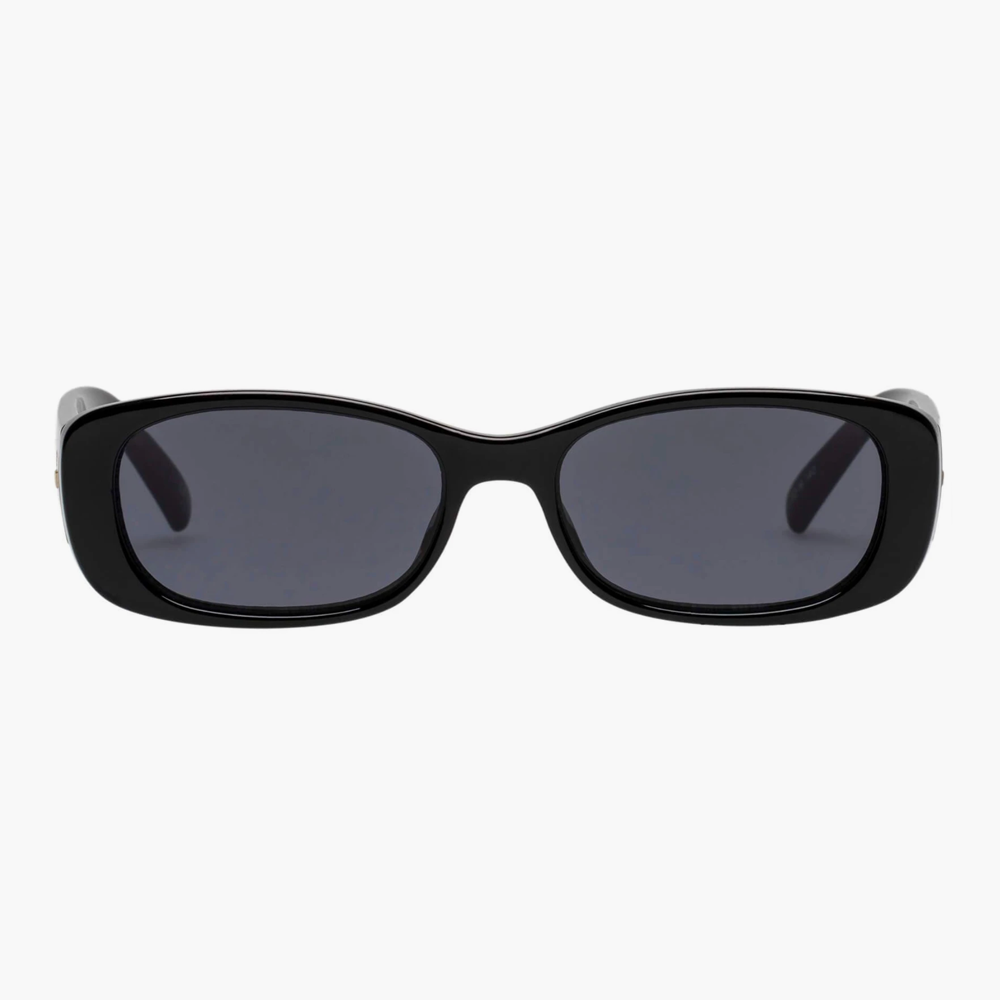 Le Specs UNREAL! Rectangular Sunglasses - Black