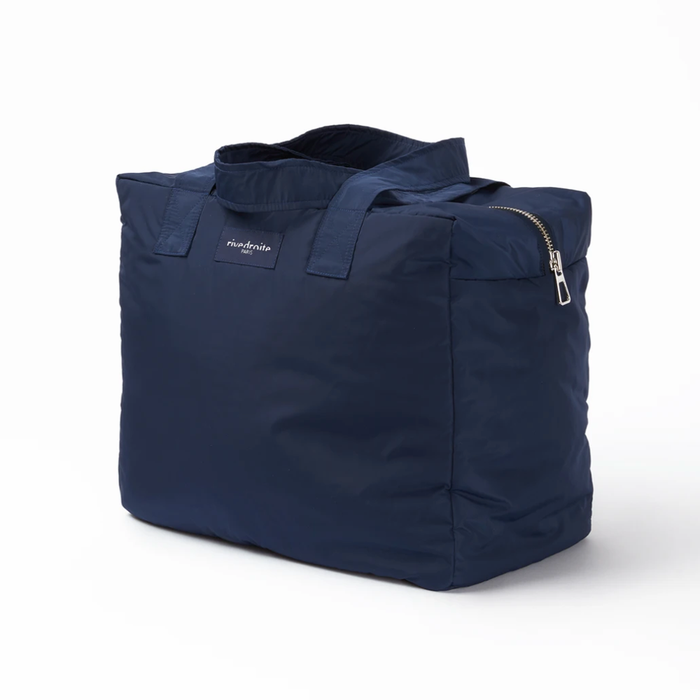 Rive Droite Navy 24-H Bag in Upcycled Nylon