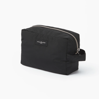 Rive Droite Black Toiletry bag in Upcycled Nylon