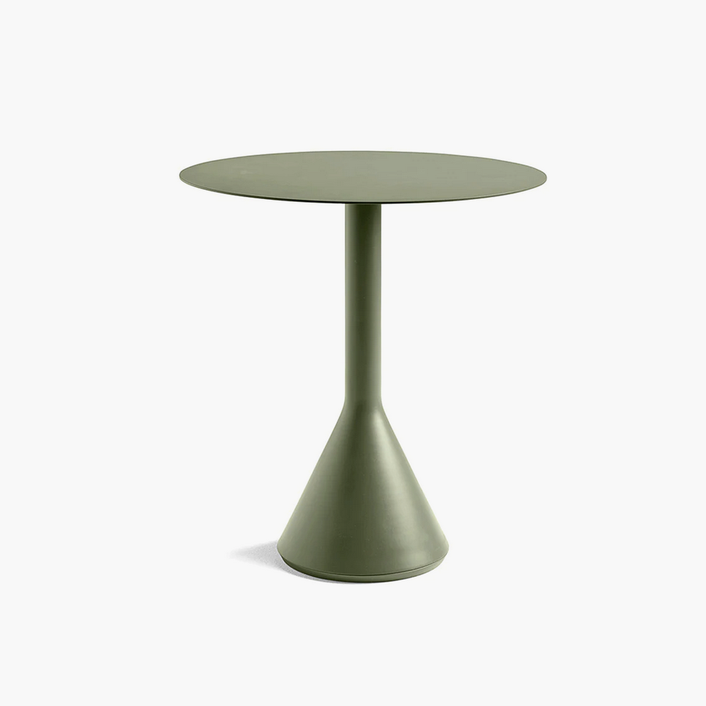 Palissade Cone Table Ø70, Olive