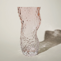 Hein Studio Ostrea Rock Glass Vase - Pale Rose