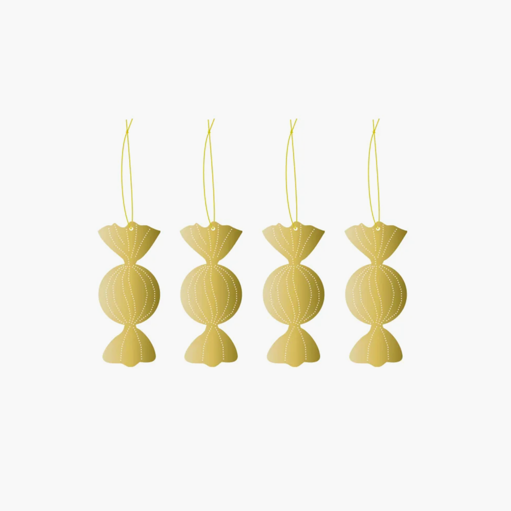 Brass caramel's for hanging in Christmas tree