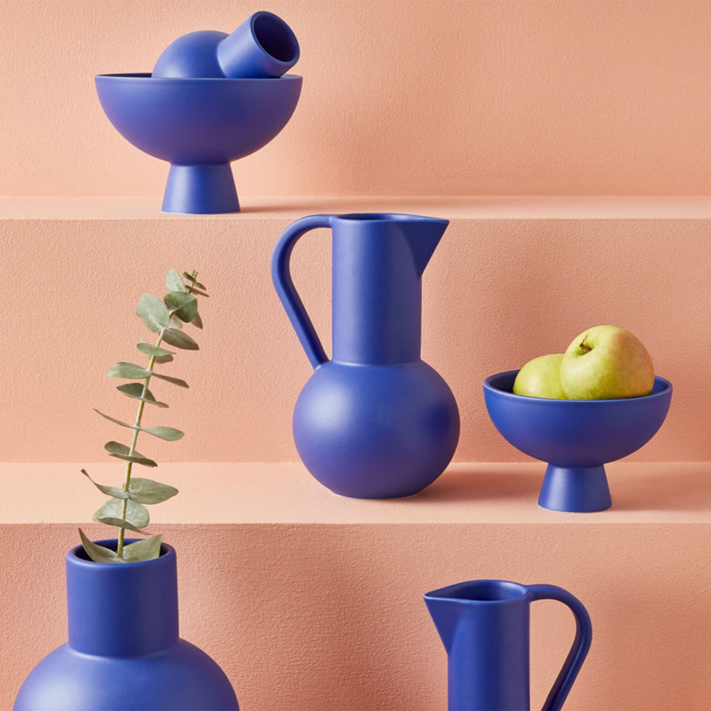 Strøm Vase Small - Cobalt Blue