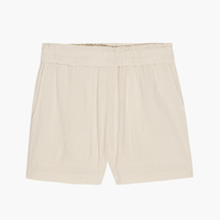 Lightweight and breezy, the Leighton High-Rise Shorts from Rails are flattering and perfect for any occasion.  The Leighton shorts features a smocked elastic waist and a relaxed fit, they are sure to become your favorite pull on and go style this summer.