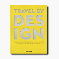 Assouline's Travel by Design is an inspiring guide to the power of travel to shape and expand our world  An ideal gift for the avid travellers in your life and a perfect coffee table statement.