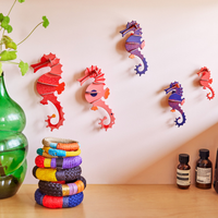 Sea Horses Wall Decoration - Set of 5 from ROOF .