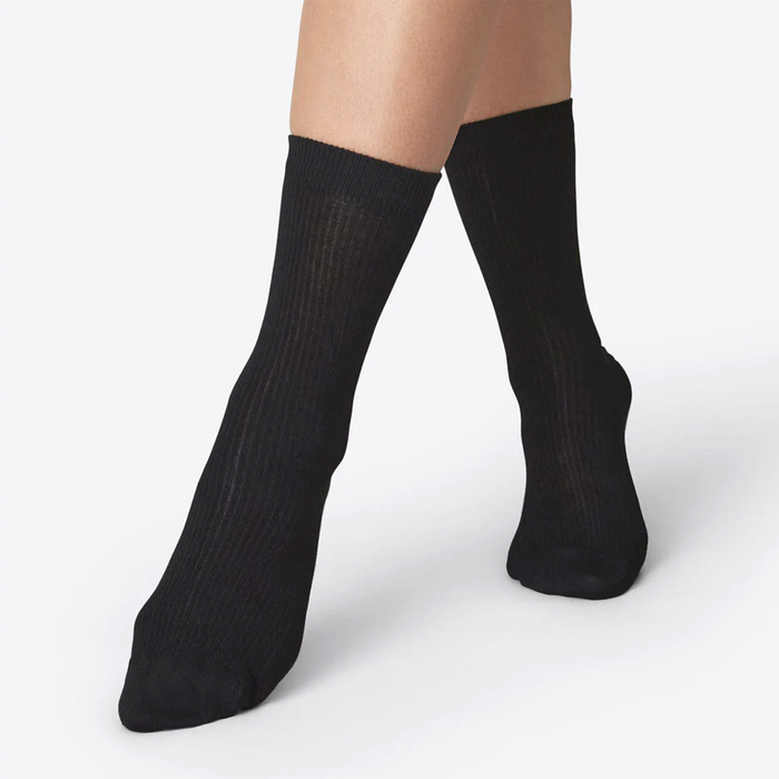  Black Bamboo Socks from Swedish Stockings