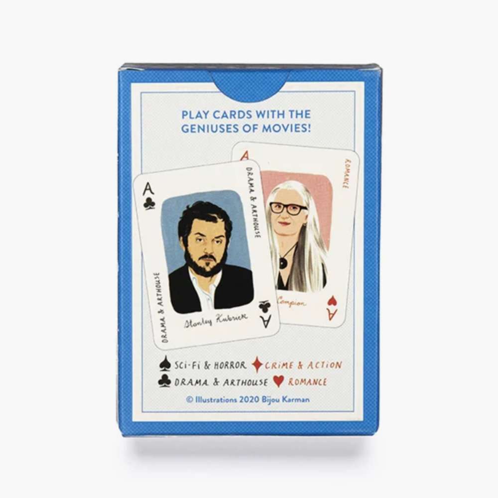Movie Genius Playing Cards