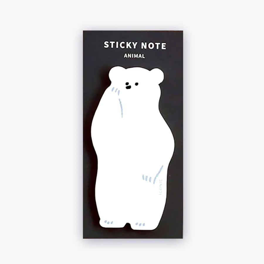 Polar Bear Sticky Note Pad from ICONIC