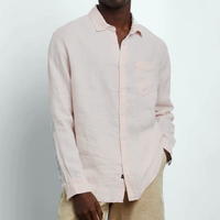 Rails WYATT - Light Pink Cotton Mens Shirt